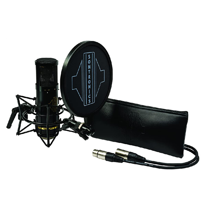 SONTRONICS STC-2 Pack Siyah Condenser Mikrofon ve Aksesuar Paketi